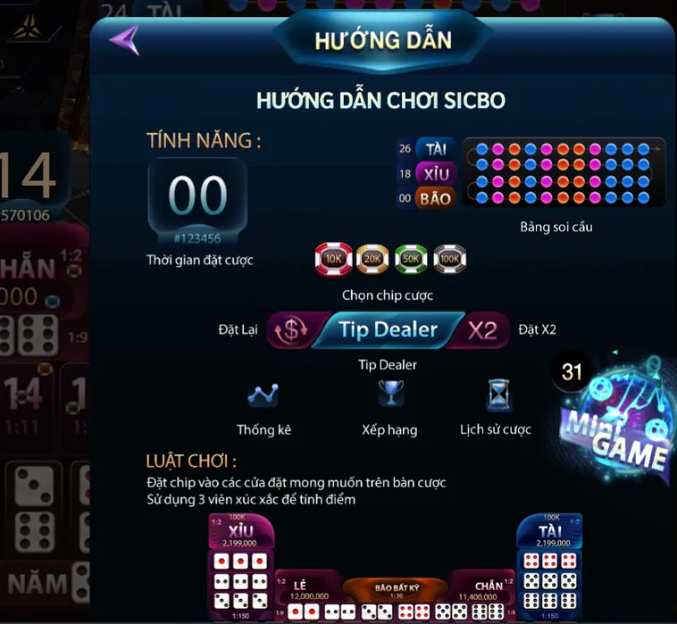 Chiến Thuật Chơi Sicbo Casino Tại 789Club Chinh Phục Bí Mật Kho Báu Thần Thoại Đỉnh Cao